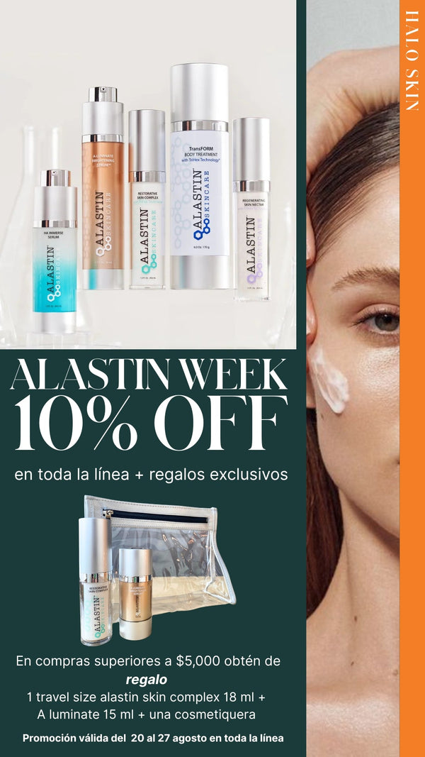 🎁 En compras superiores a $5000 en Alastin te obsequiamos (1 travel size skin complex 18 ml  + A luminate 15 ml + cosmetiquera) (100% off)