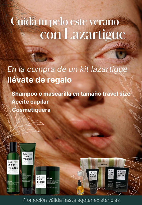 En compras de 1 kit de lazartigue te obsequiamos 1 producto travel size + 1 huile+ 1 cosmetiquera