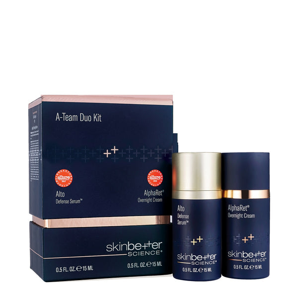 Team duo  (Alpharet overnight + alto defense serum)